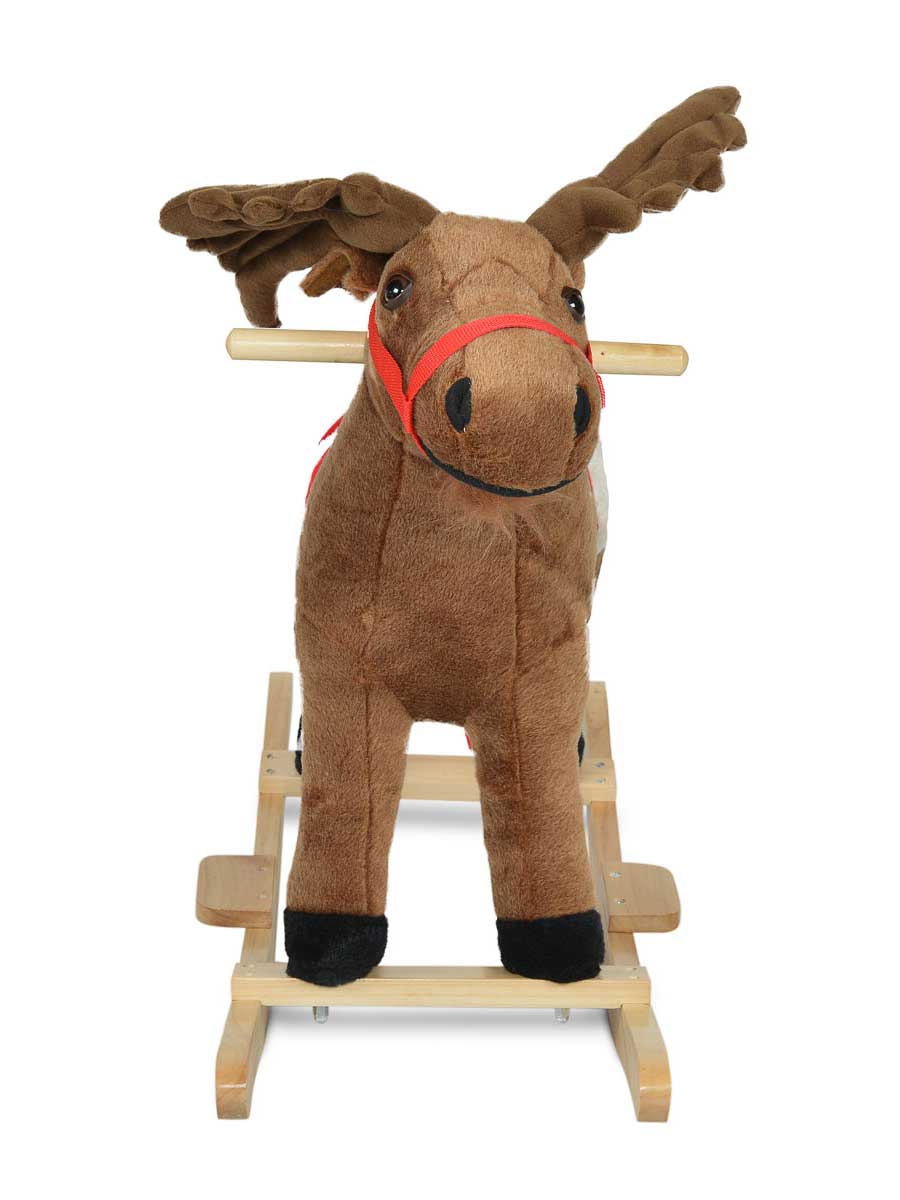 MONI Люлка плюшена елен Rudolf