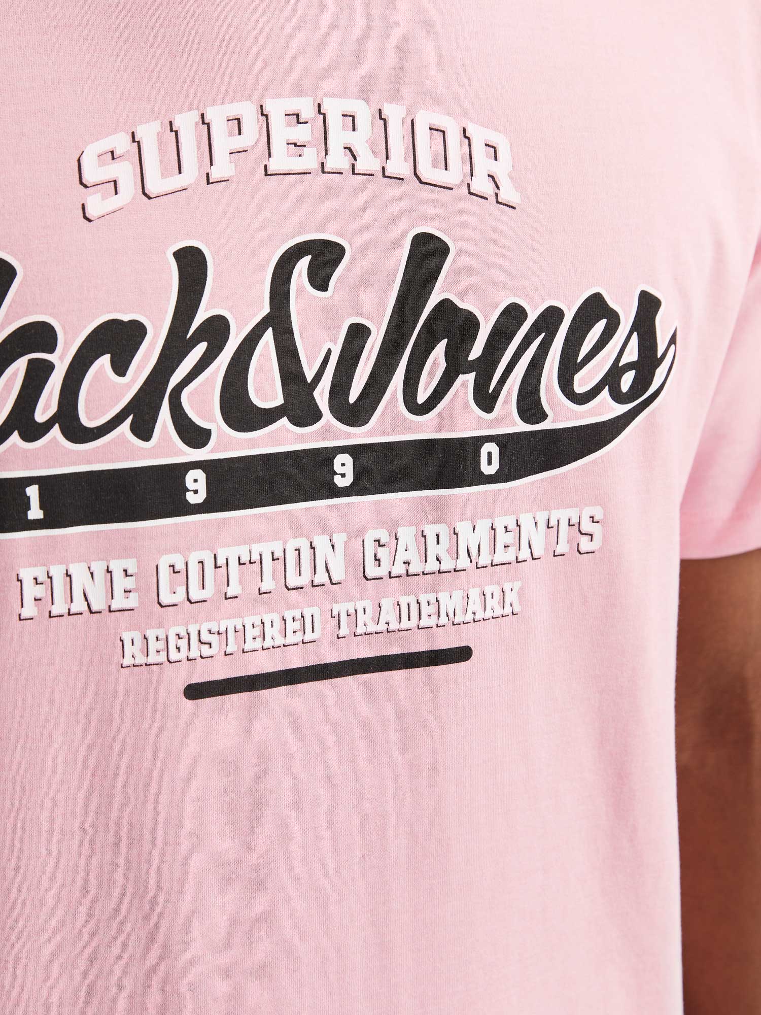 JACK & JONES Тениска JJELOGO TEE SS O-NECK 2 COL SS25 SN