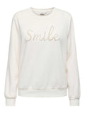 ONLY Блуза ONLAMY LIFE L/S O-NECK PEARL SWT