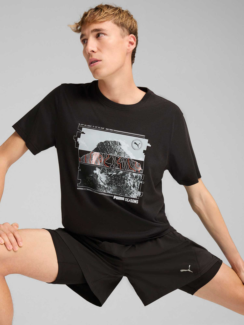 PUMA Тениска GRAPHICS SEASONS UNISEX TEE