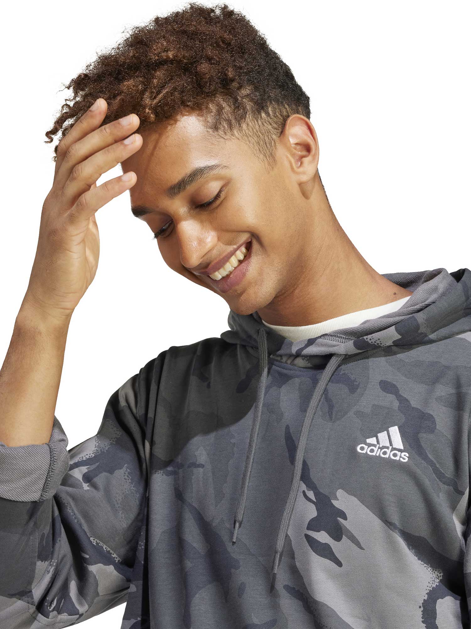 ADIDAS SPORTSWEAR Суитшърт Seasonal Essentials Camouflage Hoodie