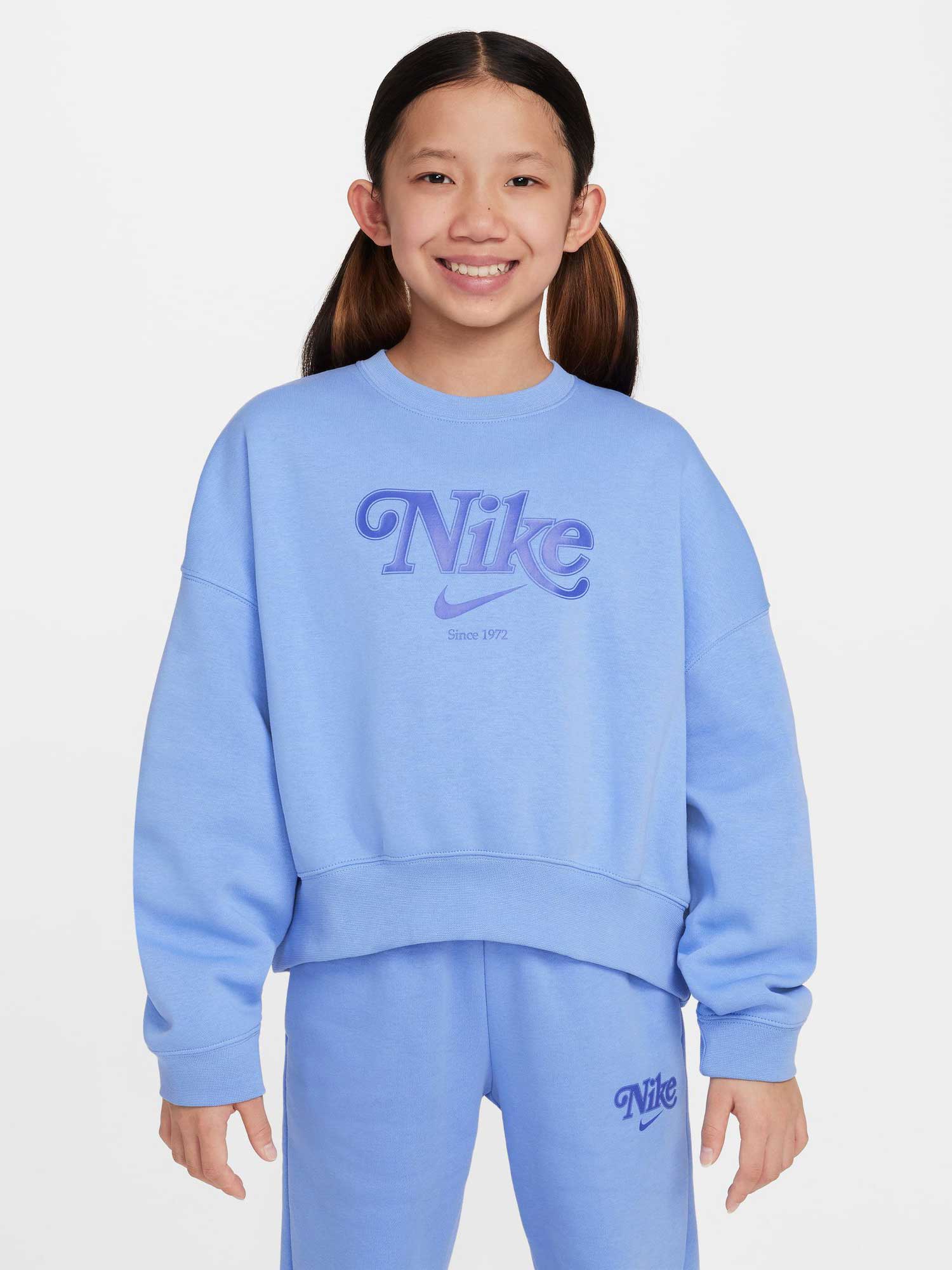 NIKE Блуза G NSW TREND FLC CRP CREW