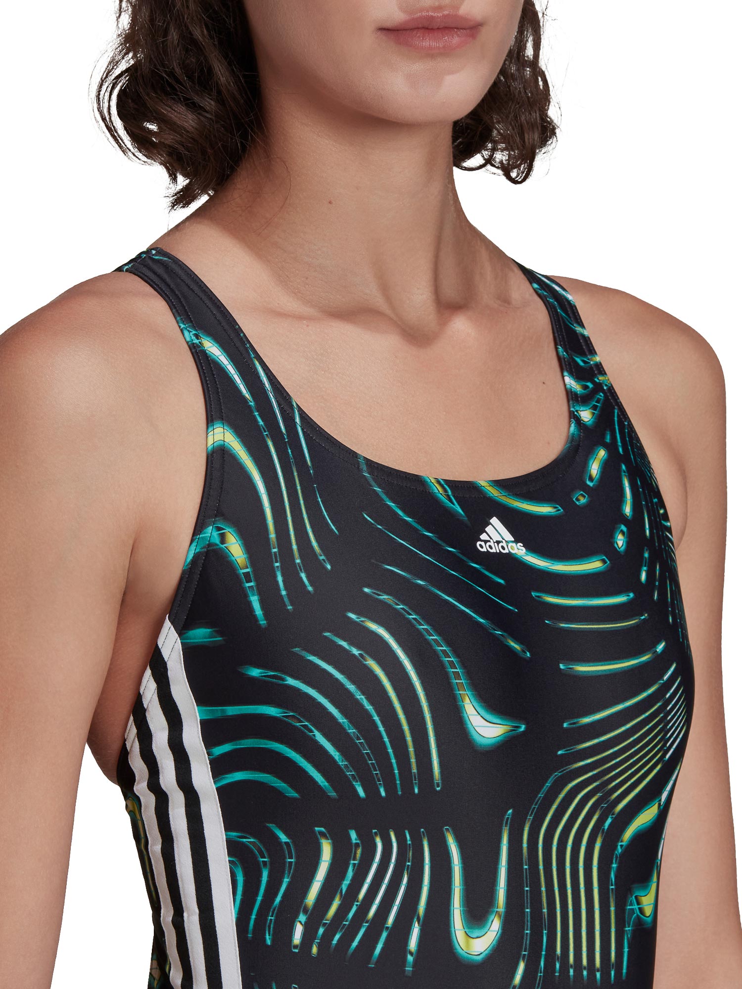 ADIDAS PERFORMANCE Цял бански Souleaf Graphic 3-S