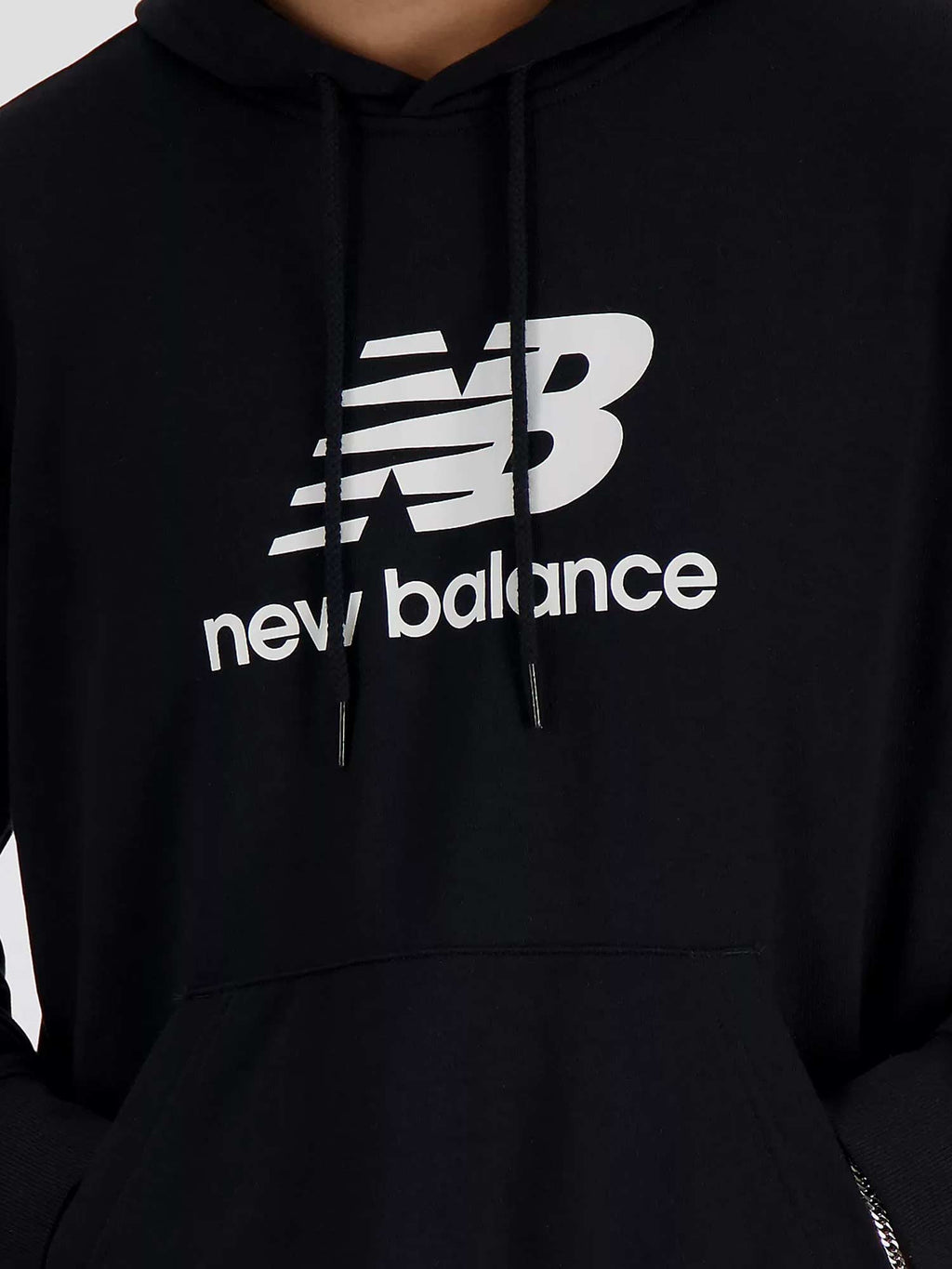 NEW BALANCE Суитшърт SHIRT STACKED LOGO HOODIE