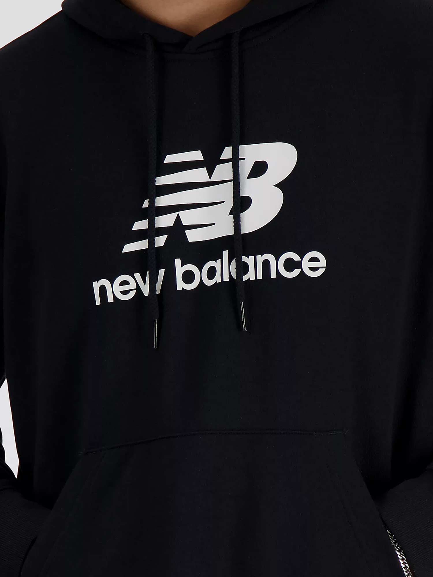 NEW BALANCE Суитшърт SHIRT STACKED LOGO HOODIE