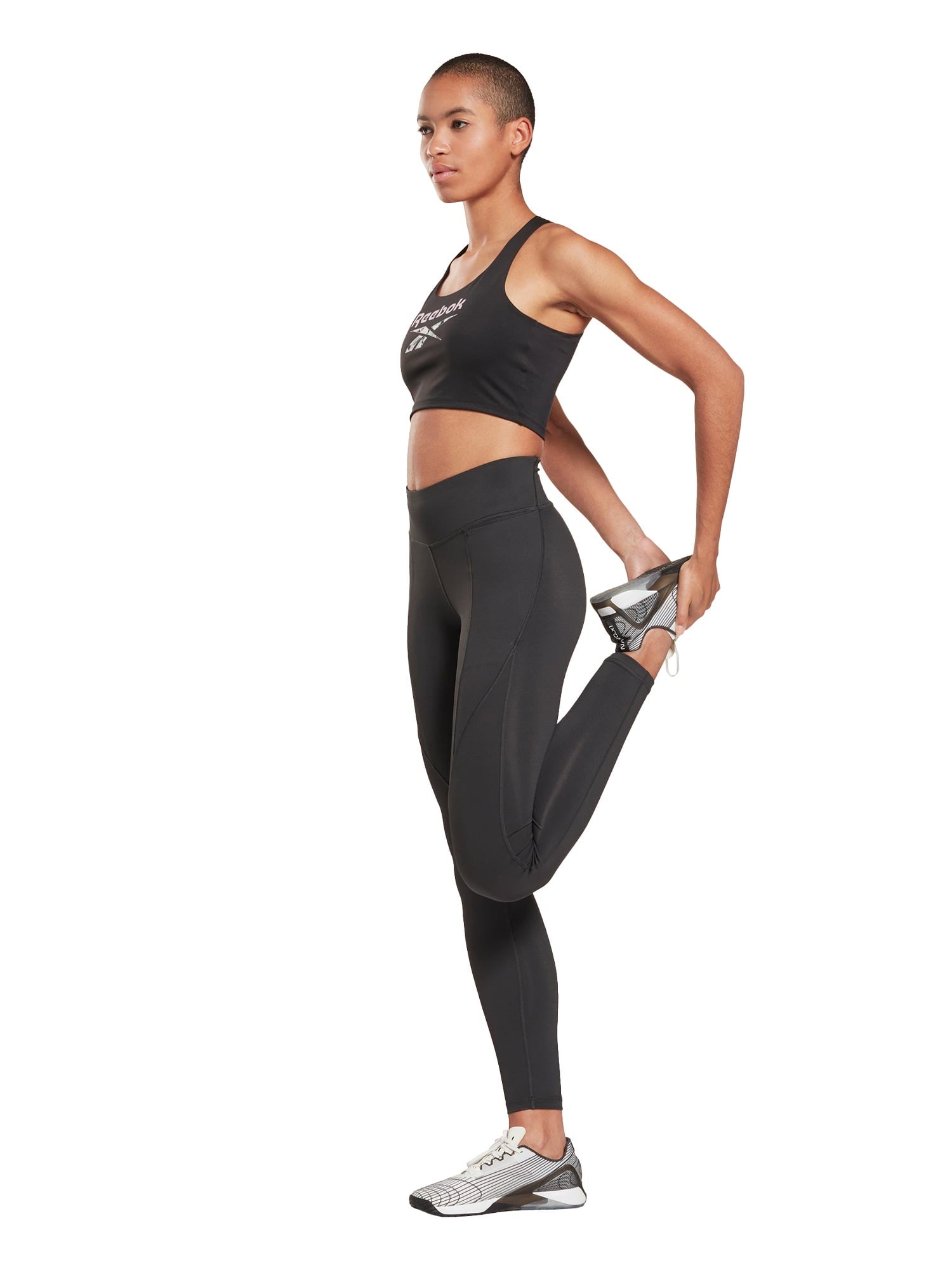 REEBOK Спортен сутиен Yoga Floral
