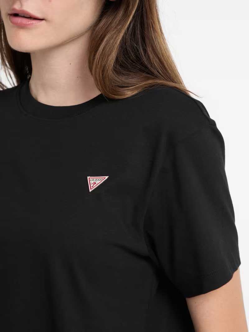 GUESS JEANS Тениска GJ SS CN BOXY MINI TRIANG TEE