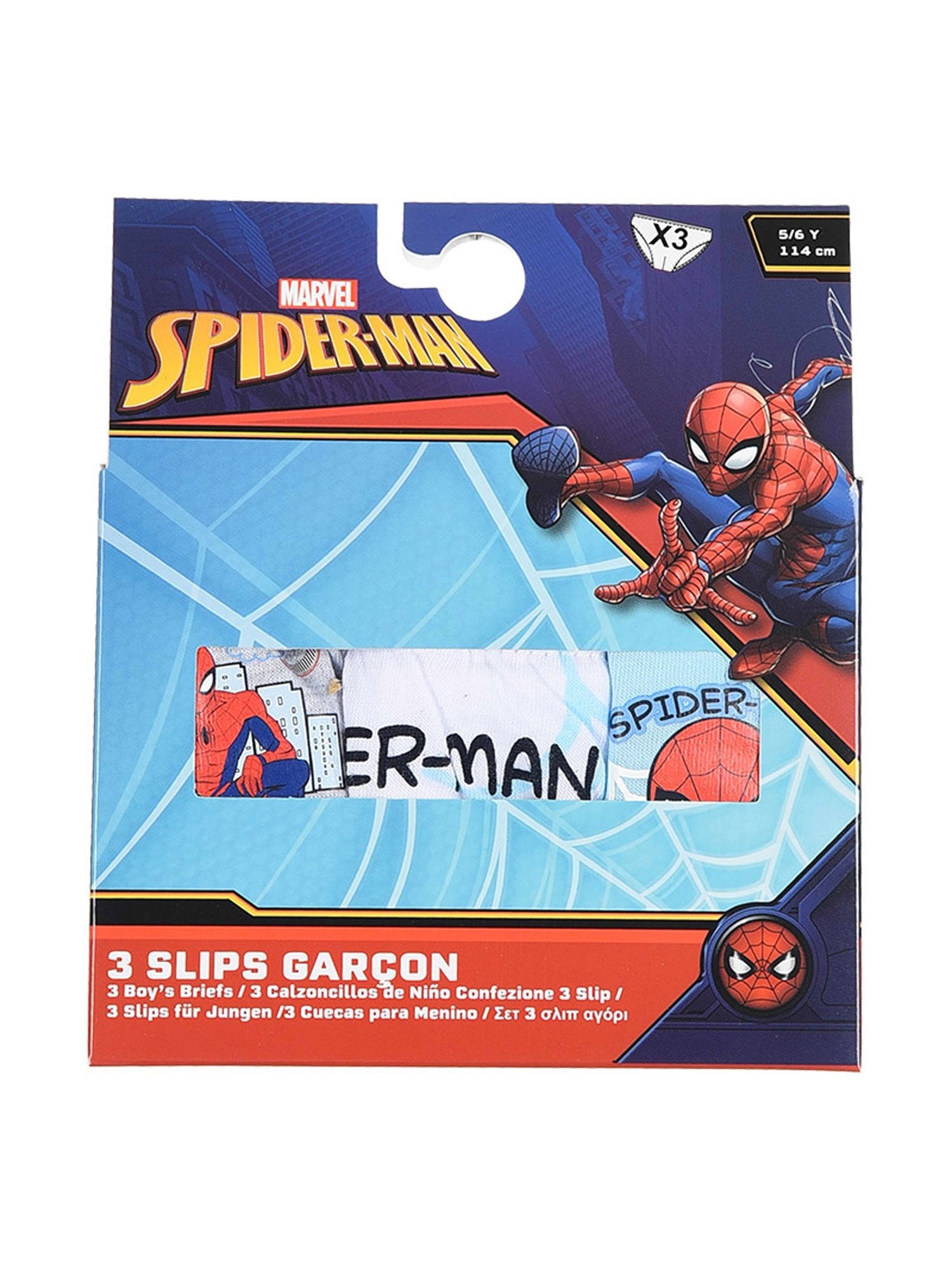 KIDS MOVIE HEROES Бельо - комплект 3 части SPIDERMAN