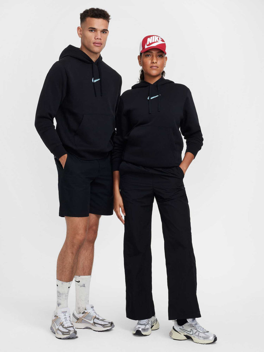 NIKE Суитшърт U NSW CLUB HDY PO BB SEGB