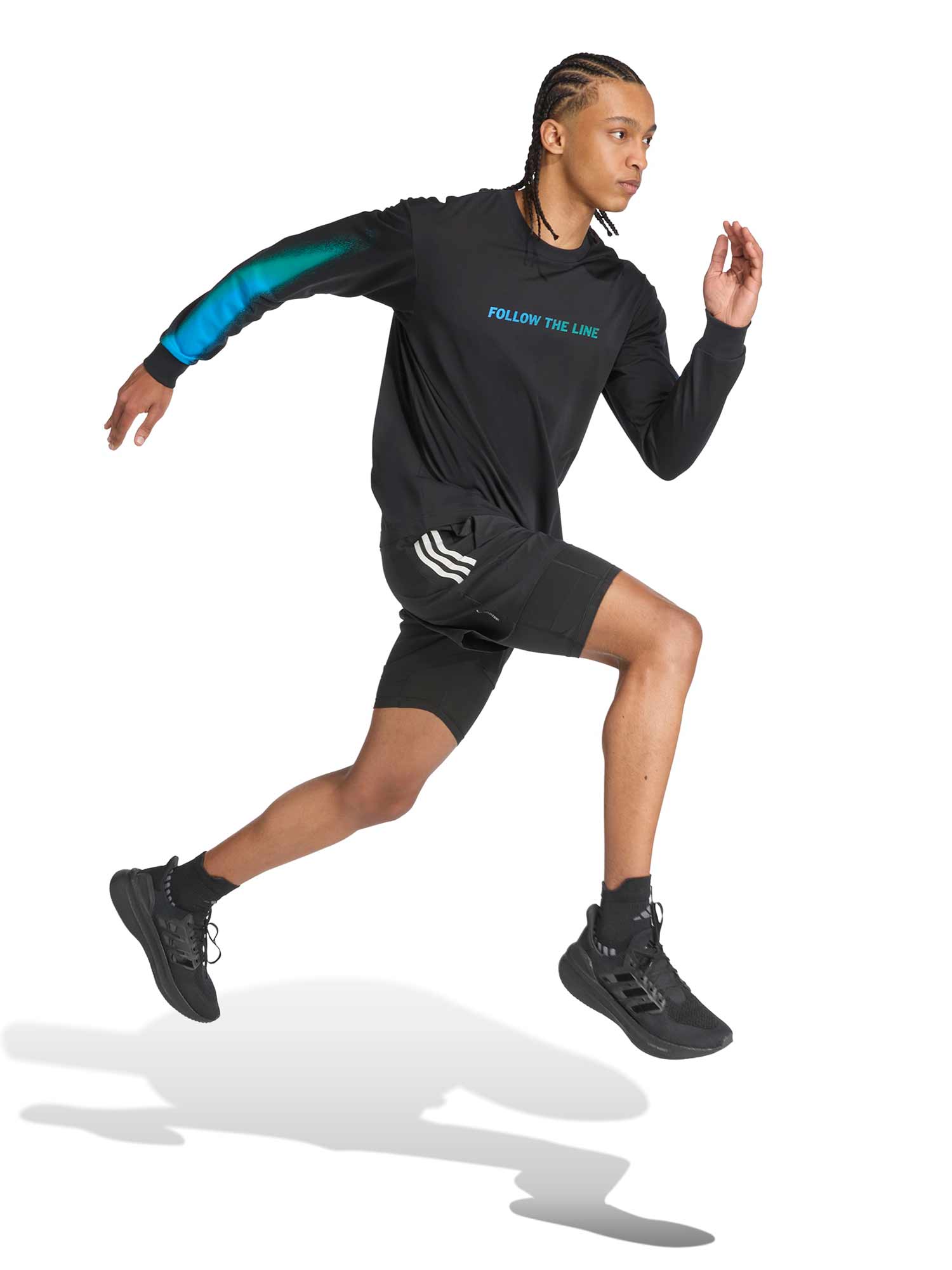 ADIDAS PERFORMANCE Тениска FOLLOW THE LINE