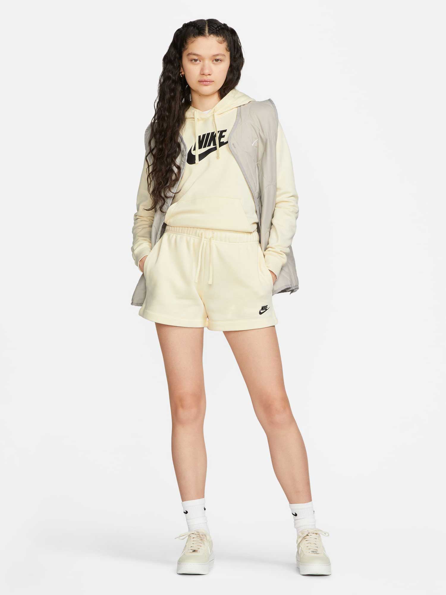 NIKE Къси панталони W NSW CLUB FLC MR