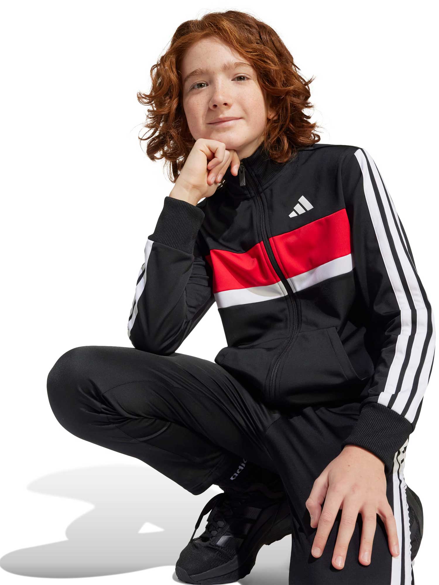 ADIDAS SPORTSWEAR Спортен екип Seasonal Essentials Tiberio 3-Stripes