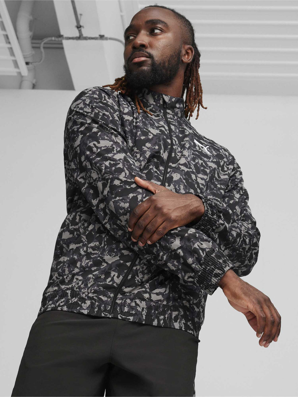 PUMA Яке FIT AOP Woven Jacket