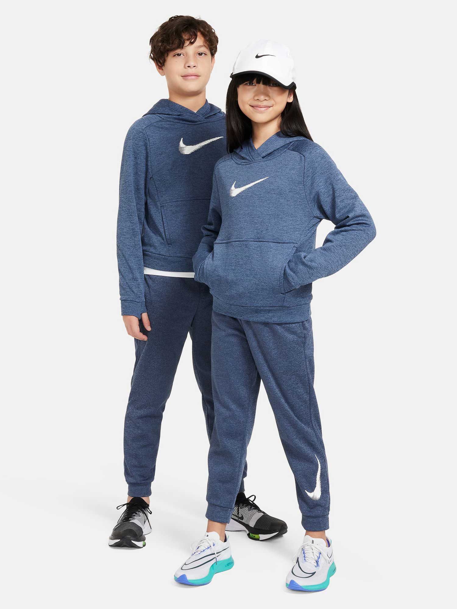 NIKE Суитшърт K NK TF MULTI+ PO HOODIE HBR