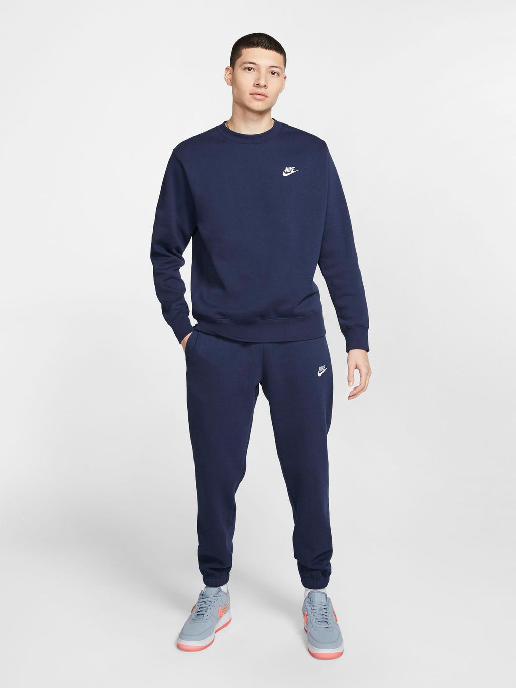 NIKE Блуза M NSW CLUB CRW BB