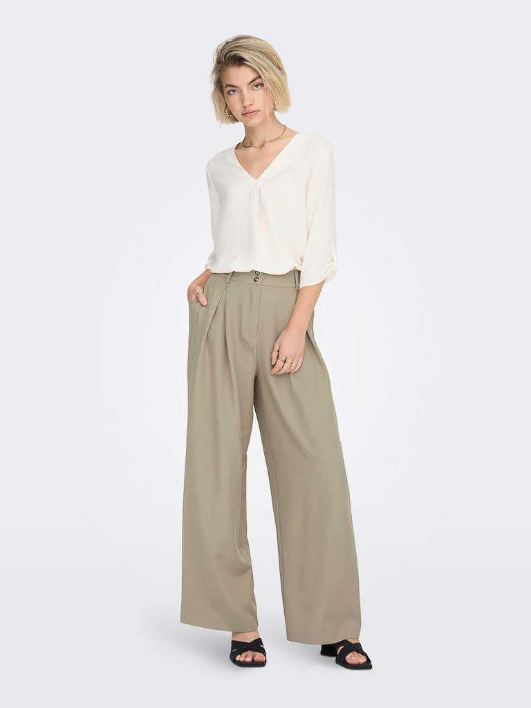 ONLY Панталон ONLTHEA LOOSE FIT PANT CC OTW