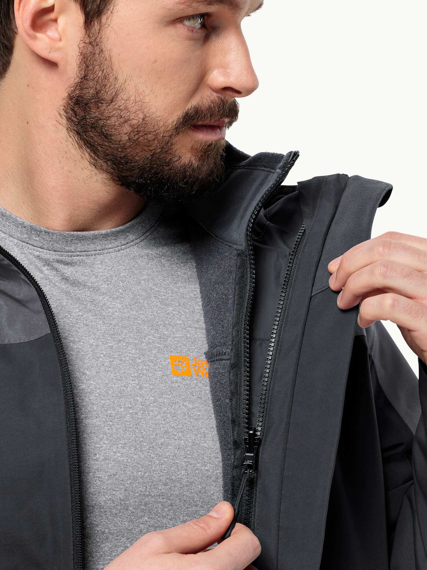 JACK WOLFSKIN Яке TAUBENBERG 3IN1 JKT M