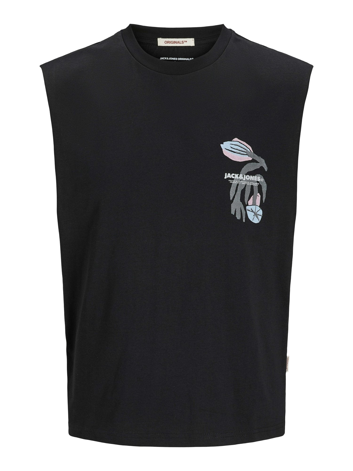 JACK & JONES Тениска JORALMERIA SLEEVELESS TEE SS CREW NECK