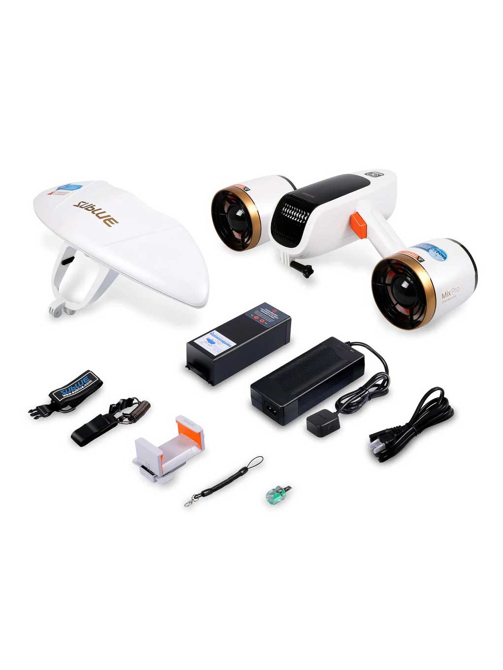 SUBLUE Подводен скутер WHITESHARK MIX PRO Black 122 Wh