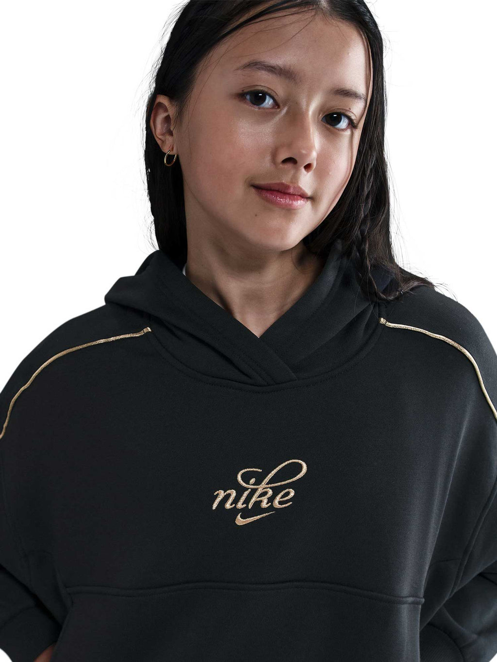 NIKE Суитшърт G NSW CLUB FLC BXY HDY GX SHNE