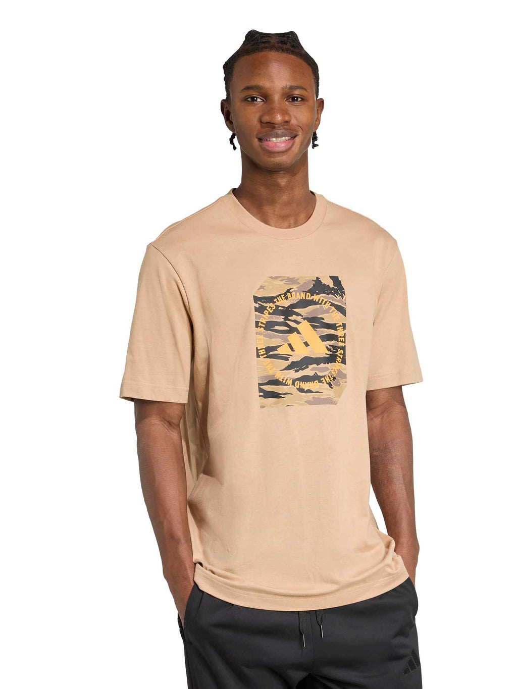ADIDAS SPORTSWEAR Тениска Camo Shape Graphic T-Shirt