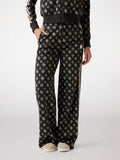 GUESS Спортно долнище PEONY TAPED STRAIGHT