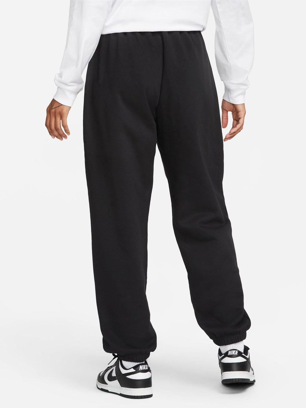 NIKE Спортно долнище W CLUB FLC MR OS