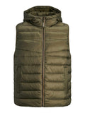 JACK & JONES Яке JJWEST LIGHT BODYWARMER HOOD