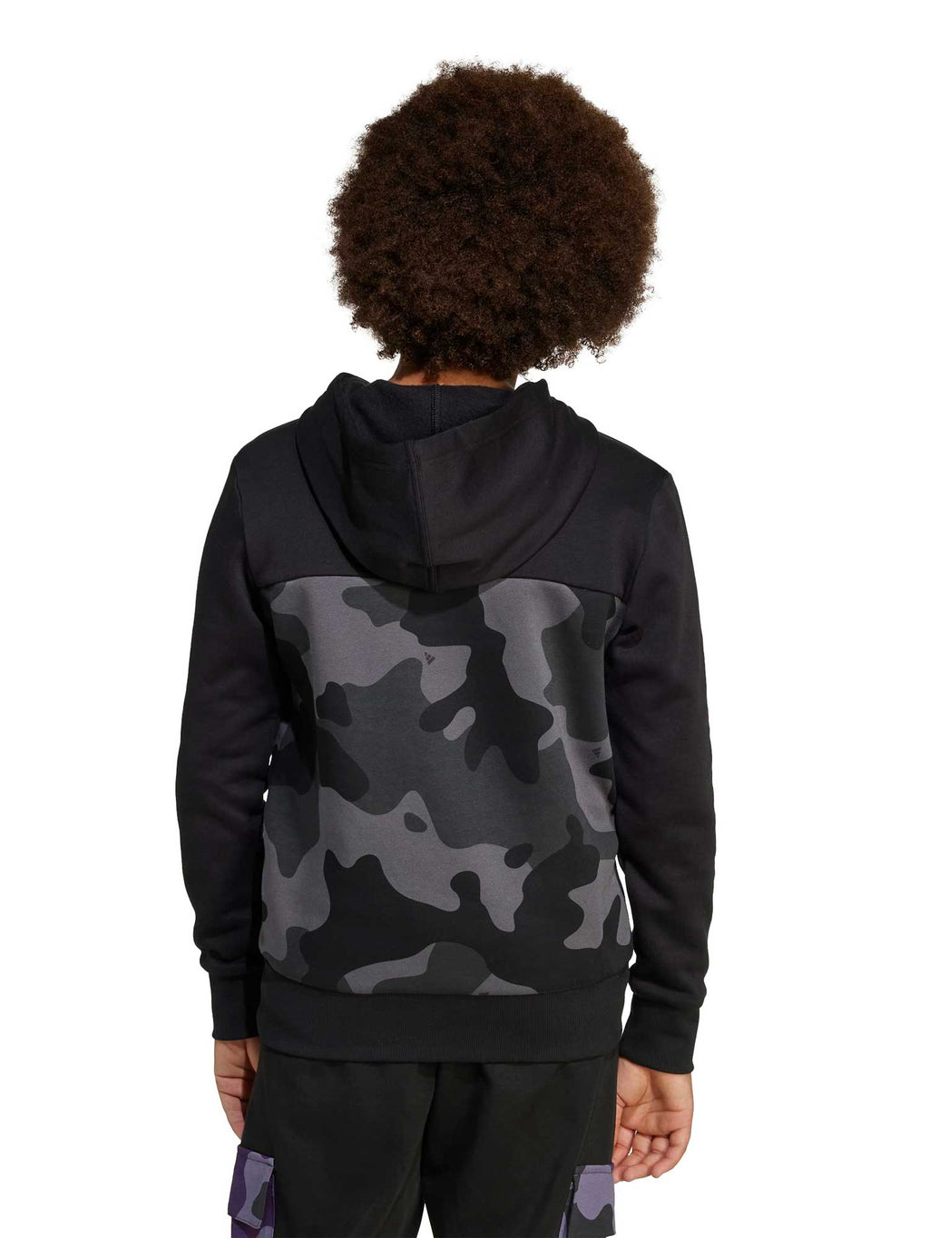 ADIDAS SPORTSWEAR Суитшърт Seasonal Essentials Camo Fleece Kids