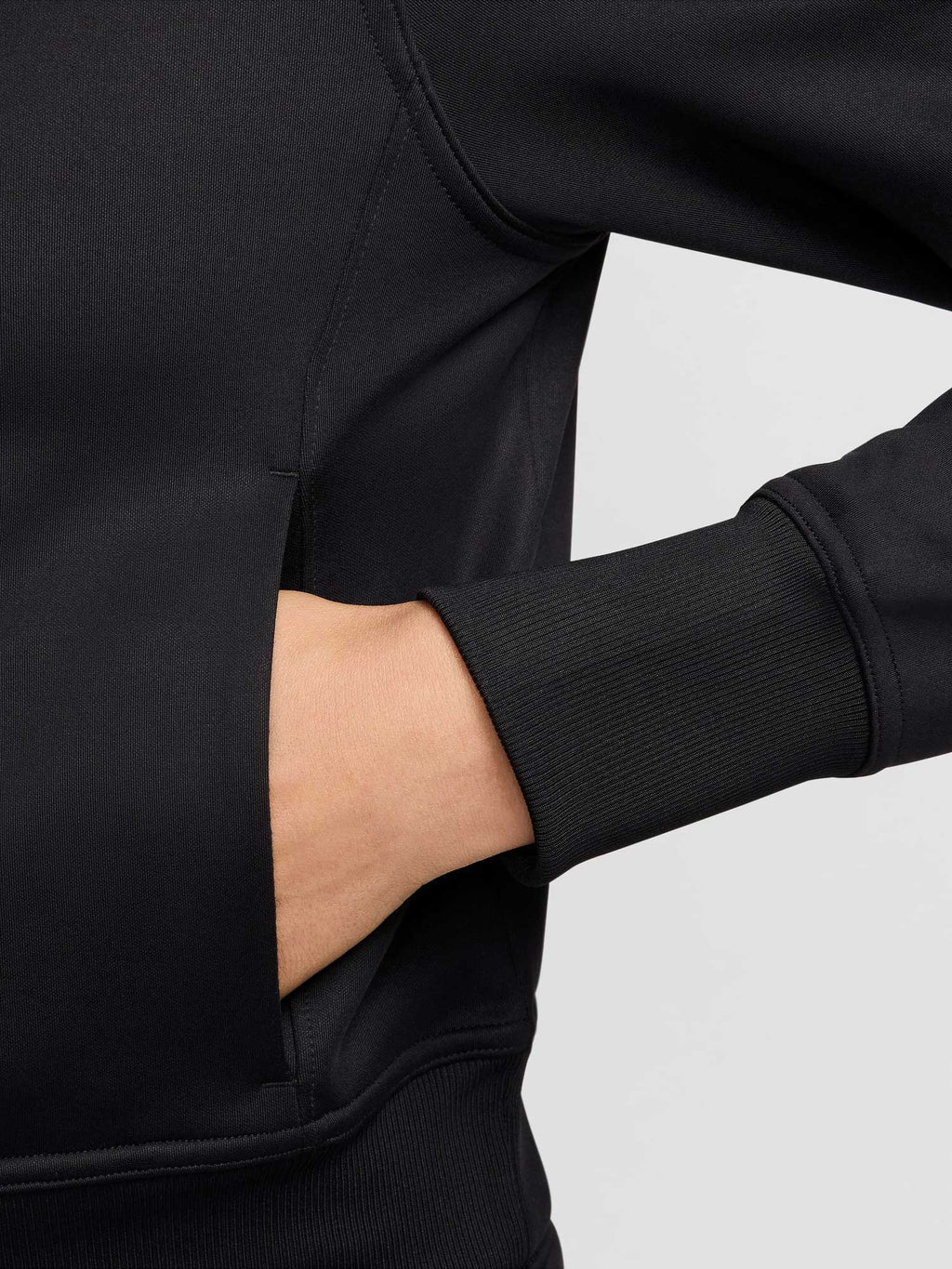 NIKE Суитшърт W NK ONE TF FZ HOODIE LBR