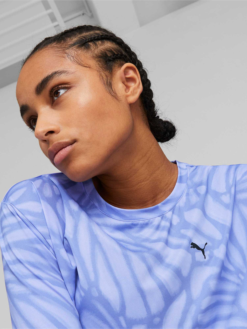 PUMA Тениска Train Favorite AOP CROP