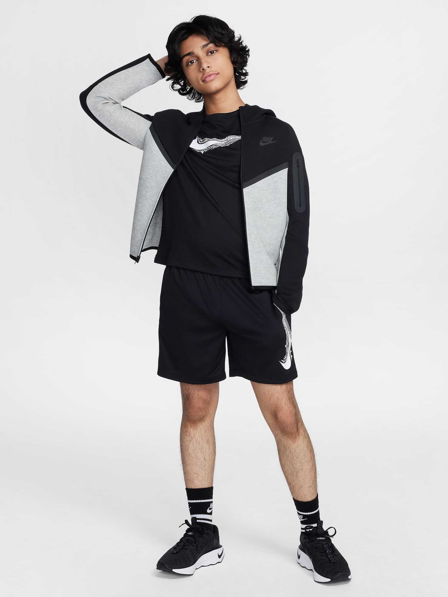 NIKE Тениска B NK DF MULTI SS TOP HBR