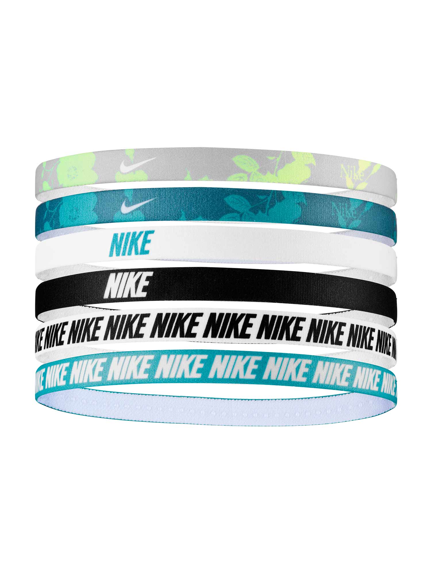 NIKE Лента за глава FLEX CLASSIC HEADBANDS 6PK PRINTED