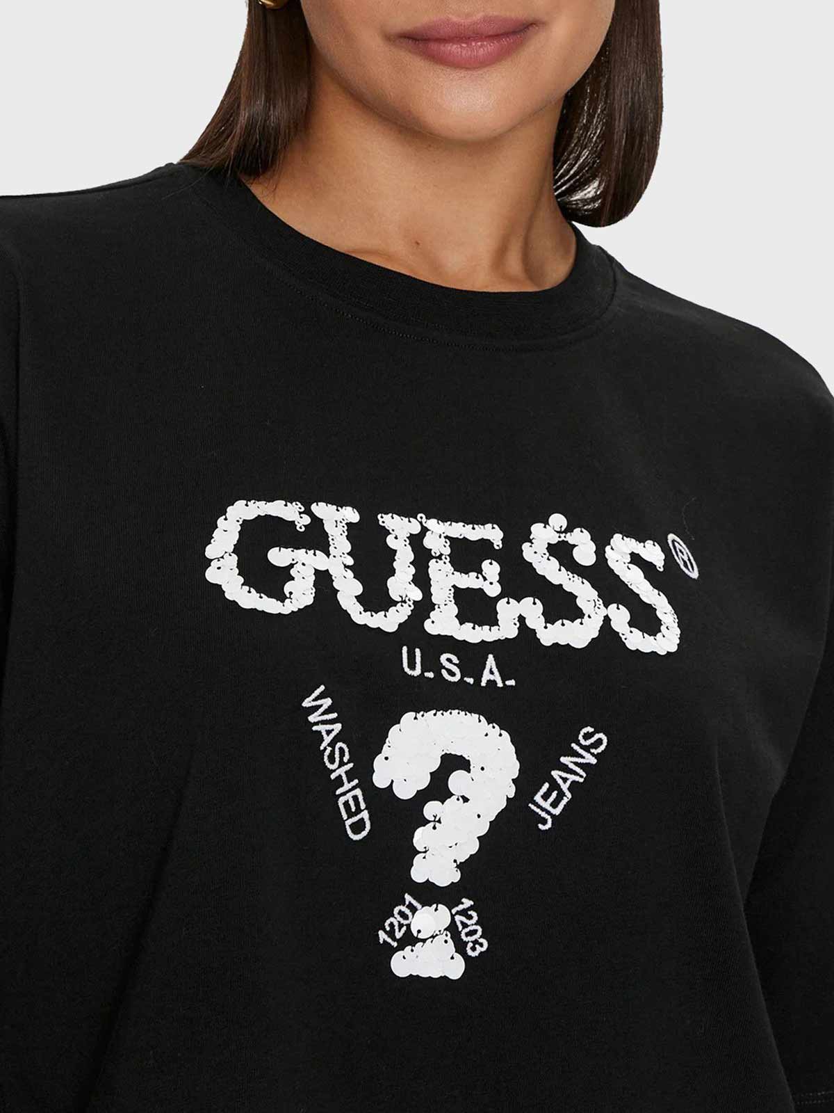 GUESS Тениска AURELIE BOXY TEE