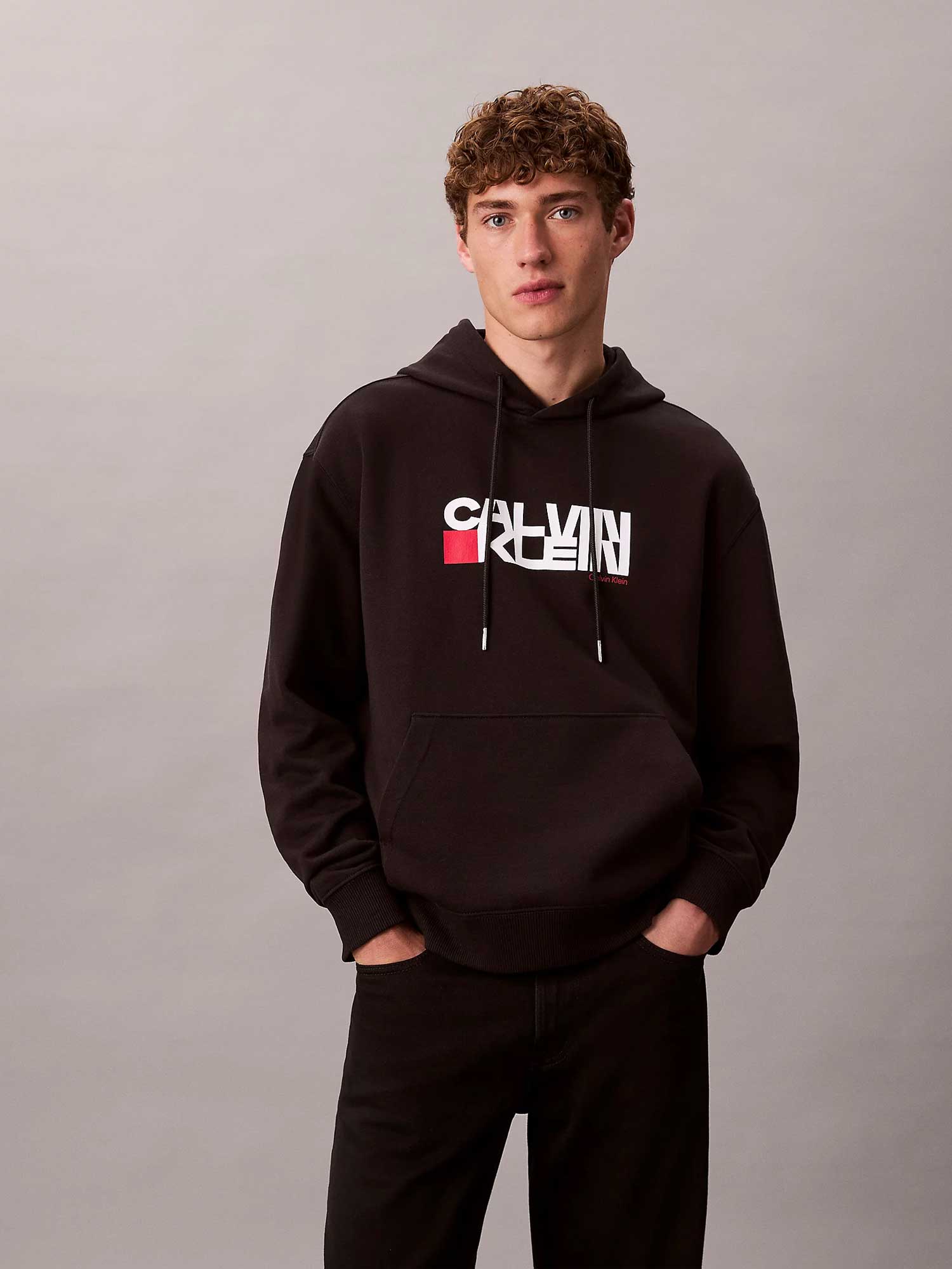 Calvin Klein Jeans Суитшърт LS EU 350TERRY CK REDBOX GRAPH