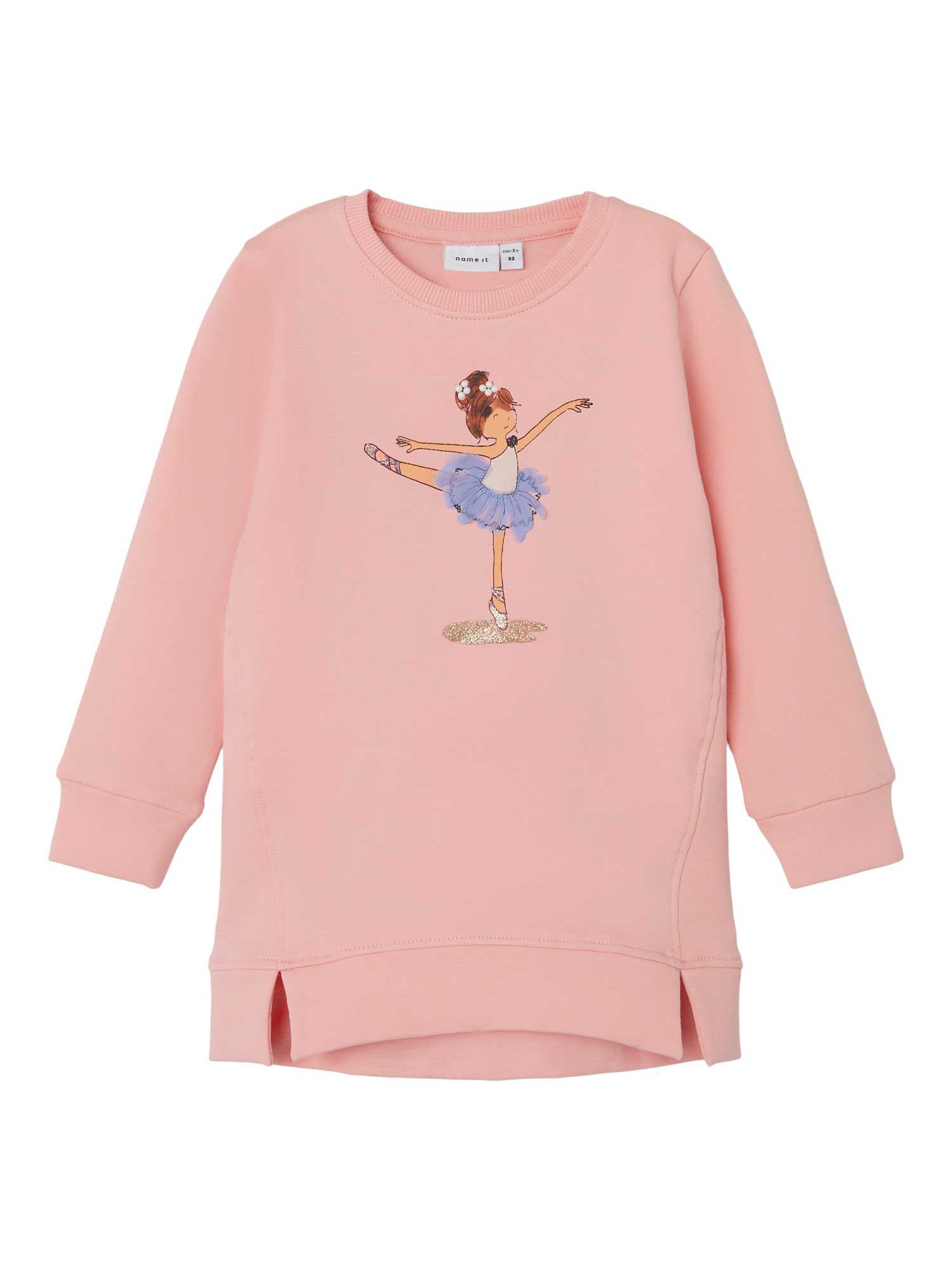 NAME IT Туника NMFTINNA SWEAT TUNIC BRU