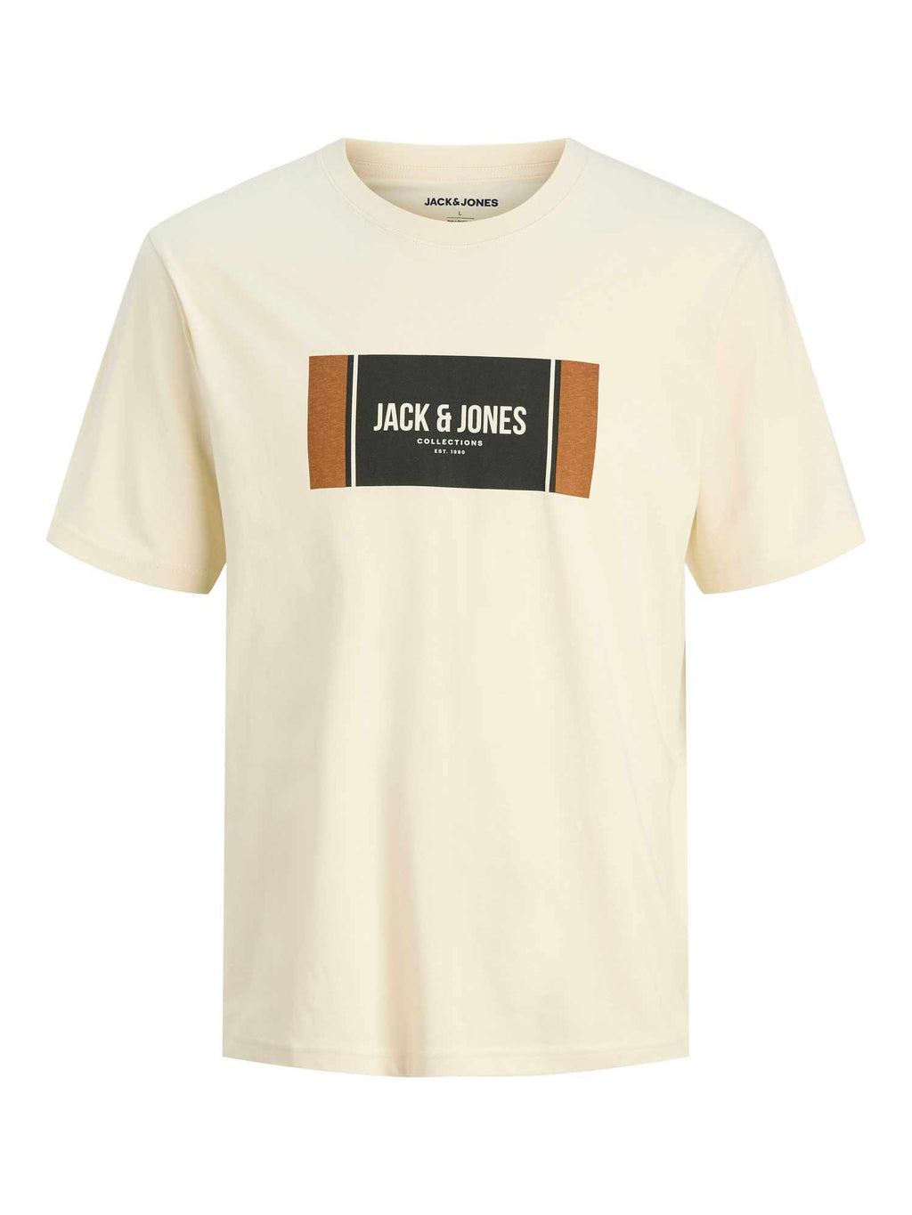 JACK & JONES Тениска JJHAYATO TEE SS CREW NECK BTS LN