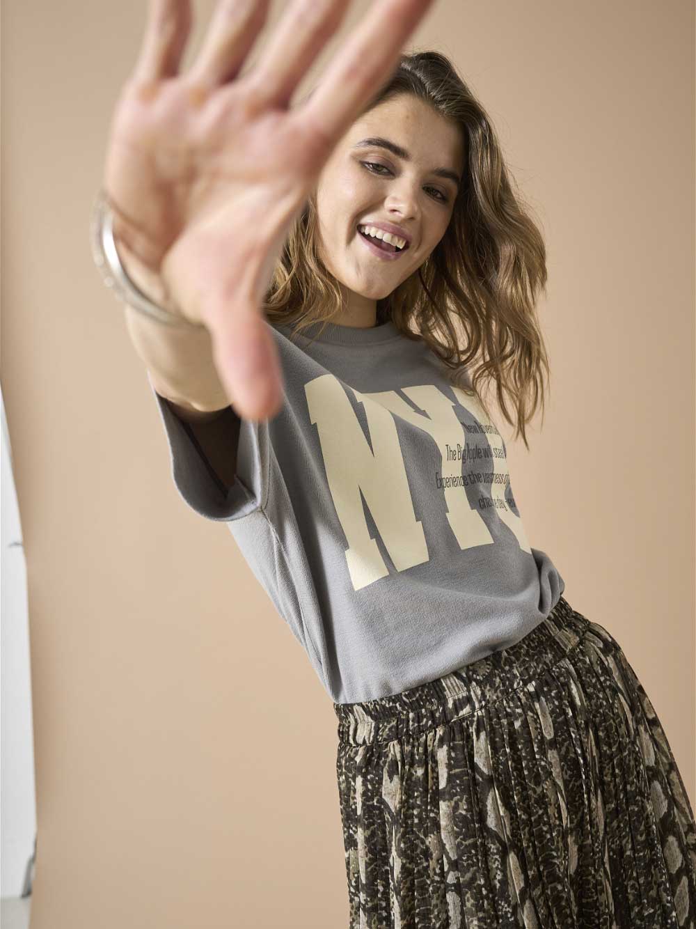 ONLY Тениска ONLSONYA S/S USA TOP BOX JRS