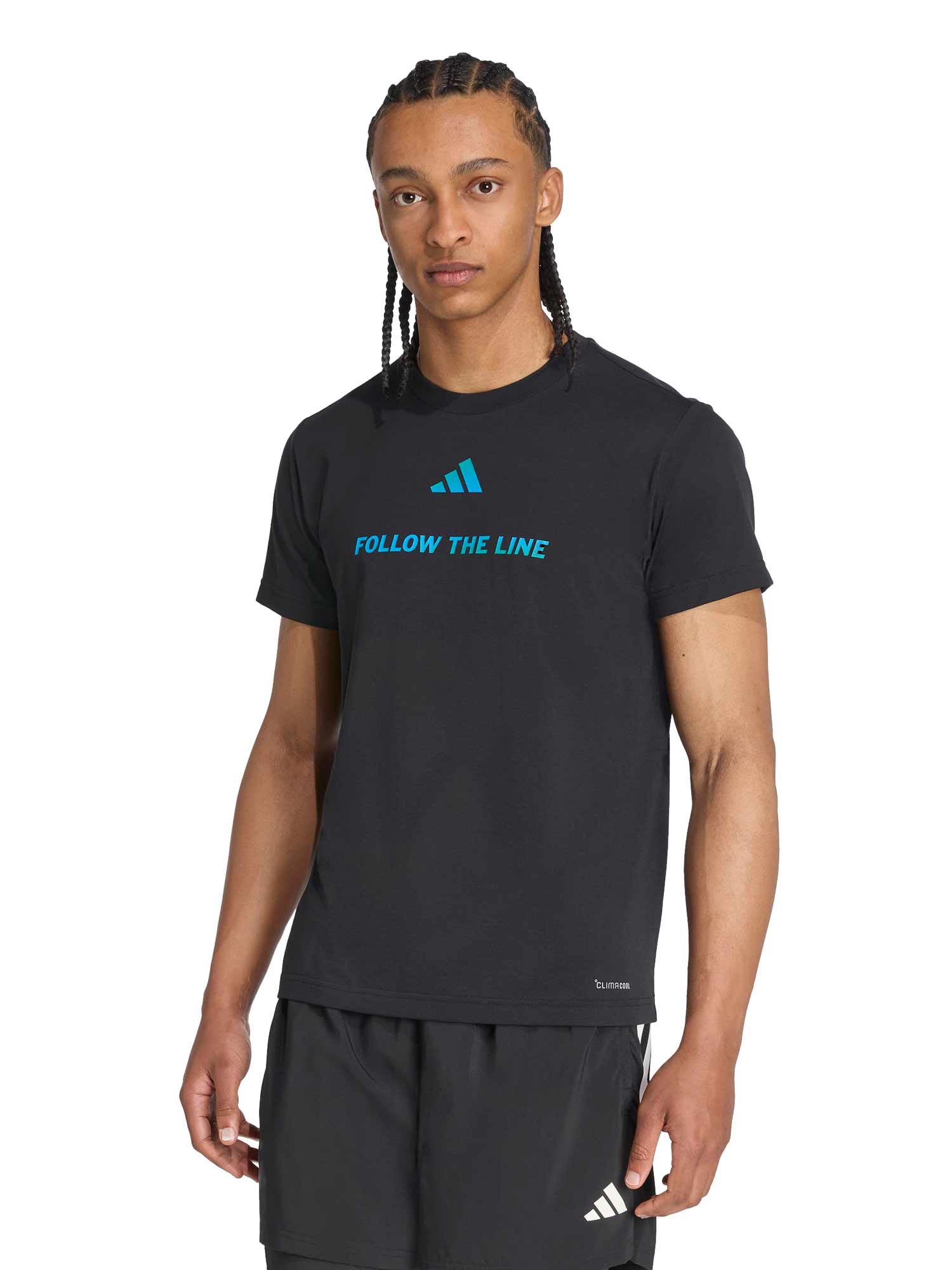 ADIDAS PERFORMANCE Тениска FOLLOW THE LINE T-Shirt
