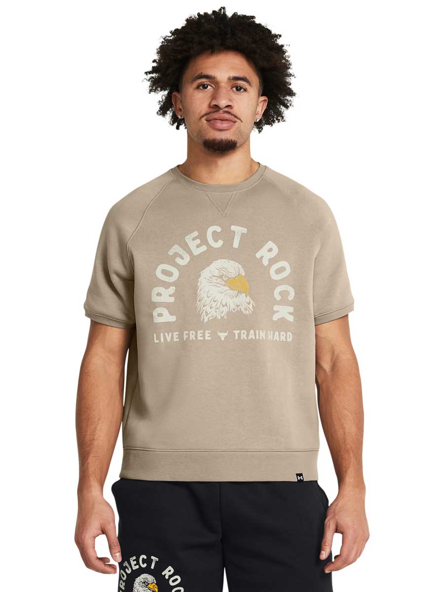 UNDER ARMOUR Тениска Pjt Rck Eagle Grphc SS Crew