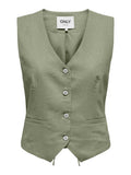 ONLY Елек ONLCARO S/L LINEN BLEND VEST CC TLR