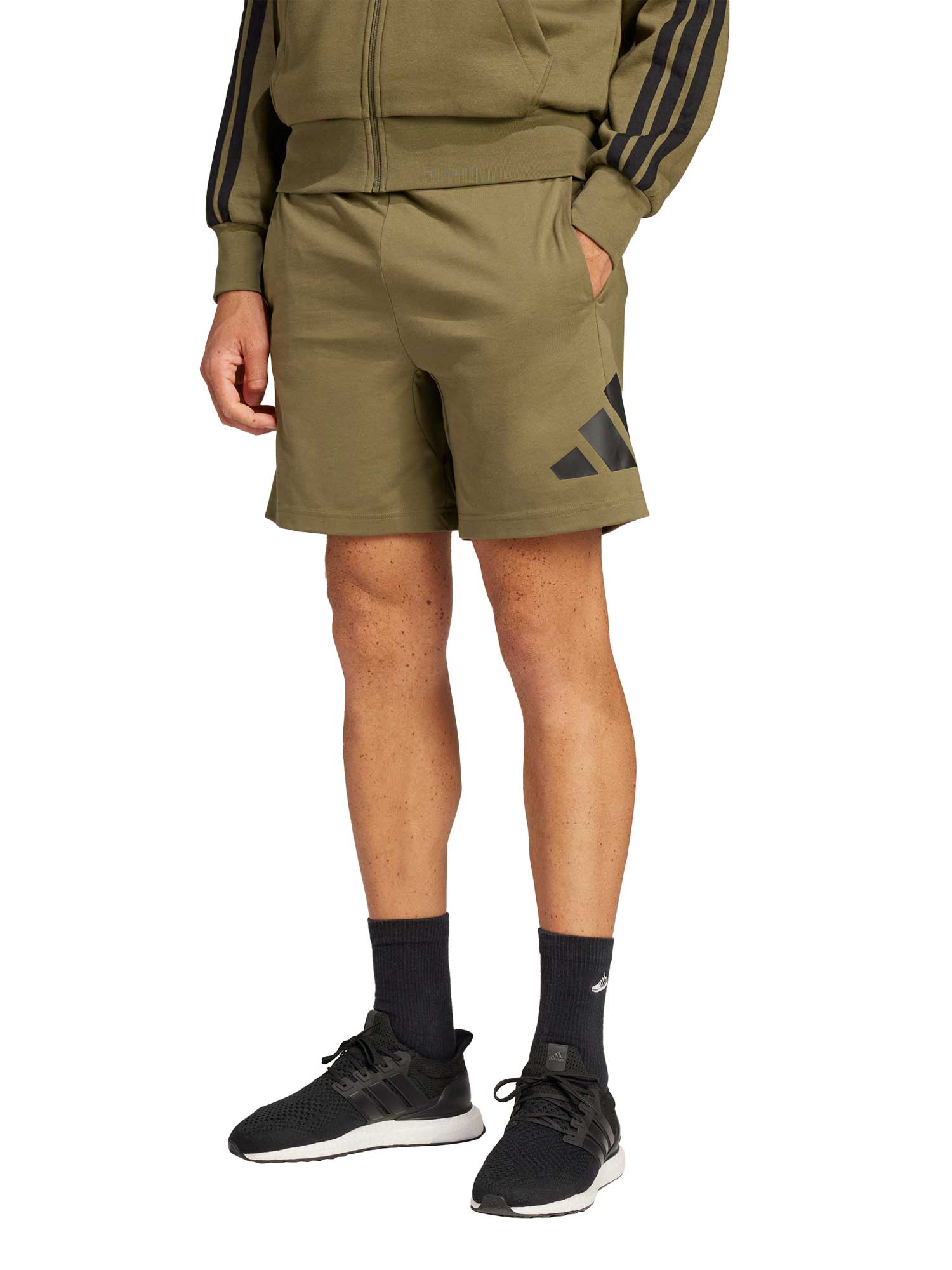 ADIDAS SPORTSWEAR Къси панталони Essentials Big Logo Single Jersey