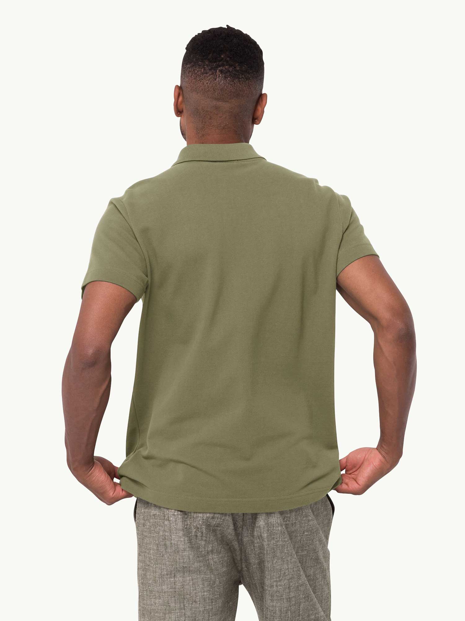 JACK WOLFSKIN Тениска ESSENTIAL POLO M