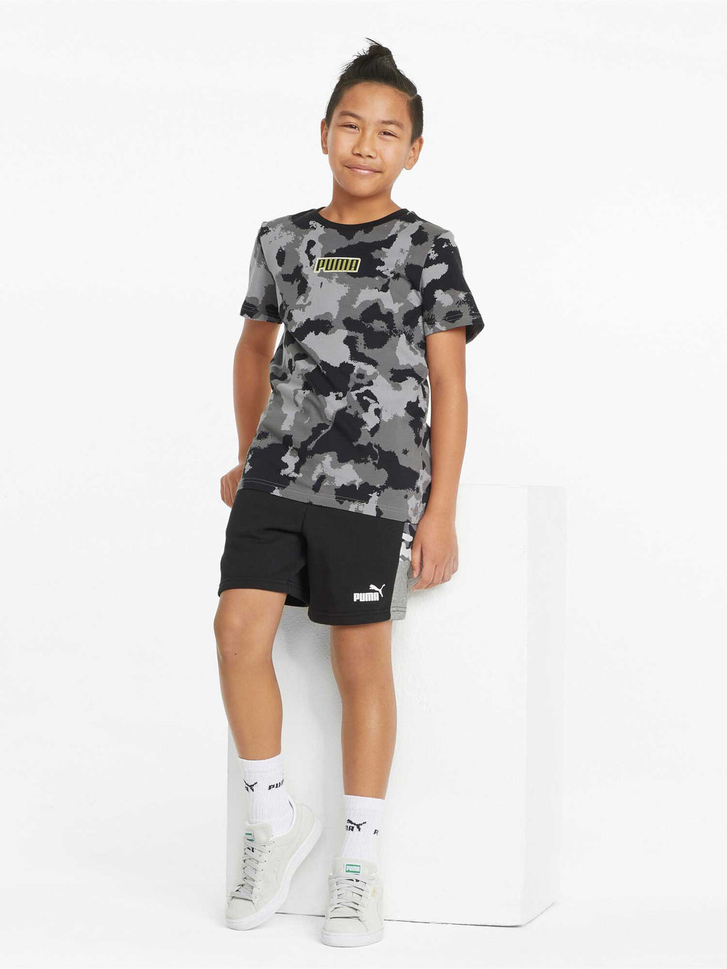 PUMA Къси панталони ESS+ Camo TR B
