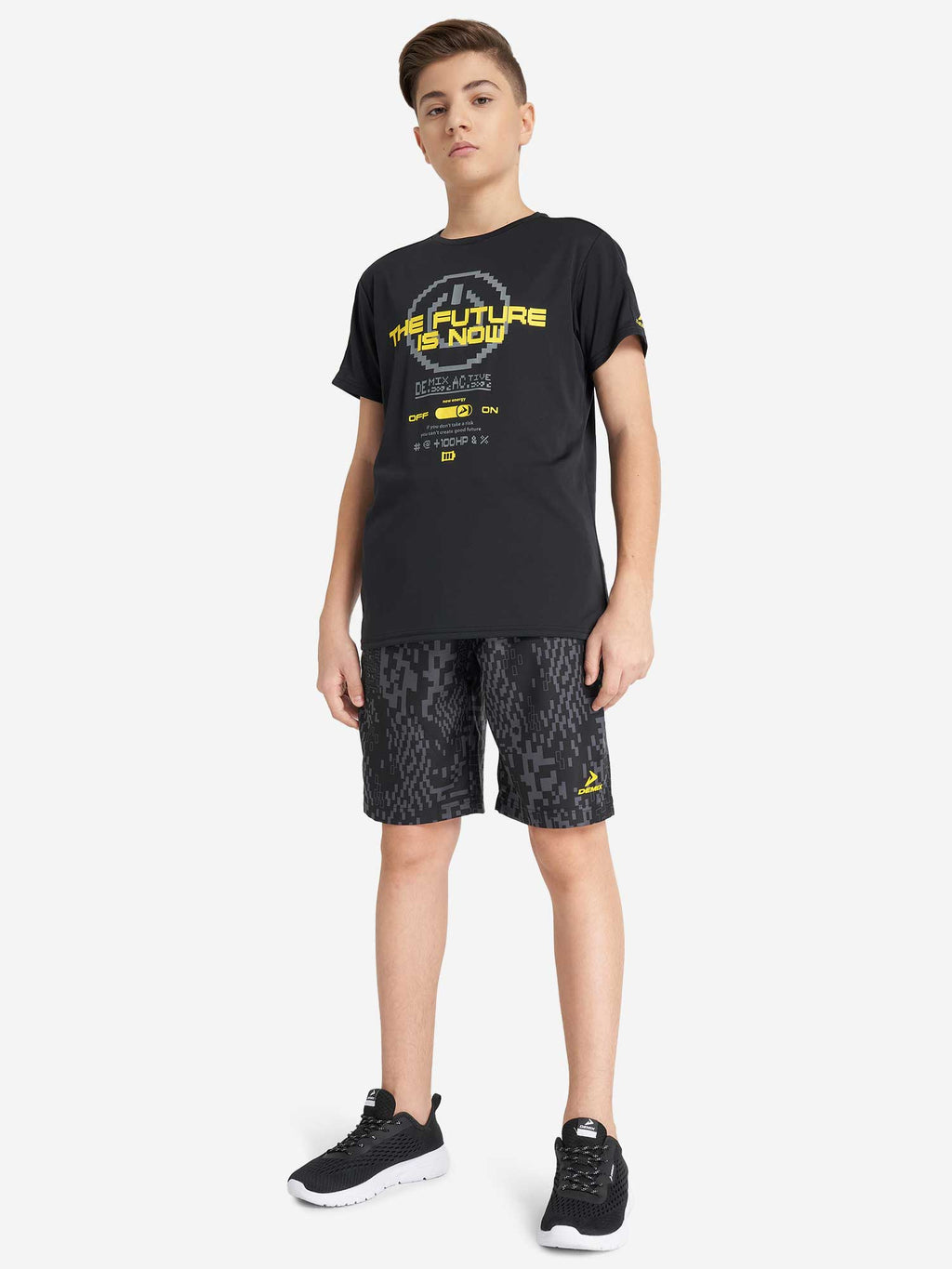 DEMIX Къси панталони Active Woven Allover Boys Shorts