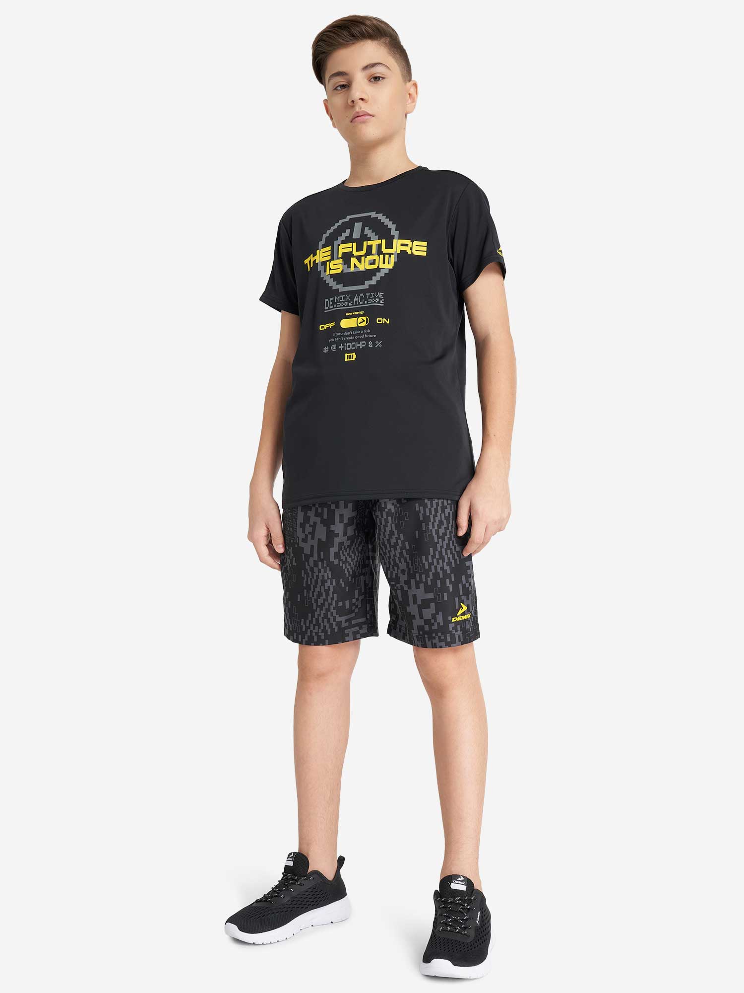 DEMIX Къси панталони Active Woven Allover Boys Shorts