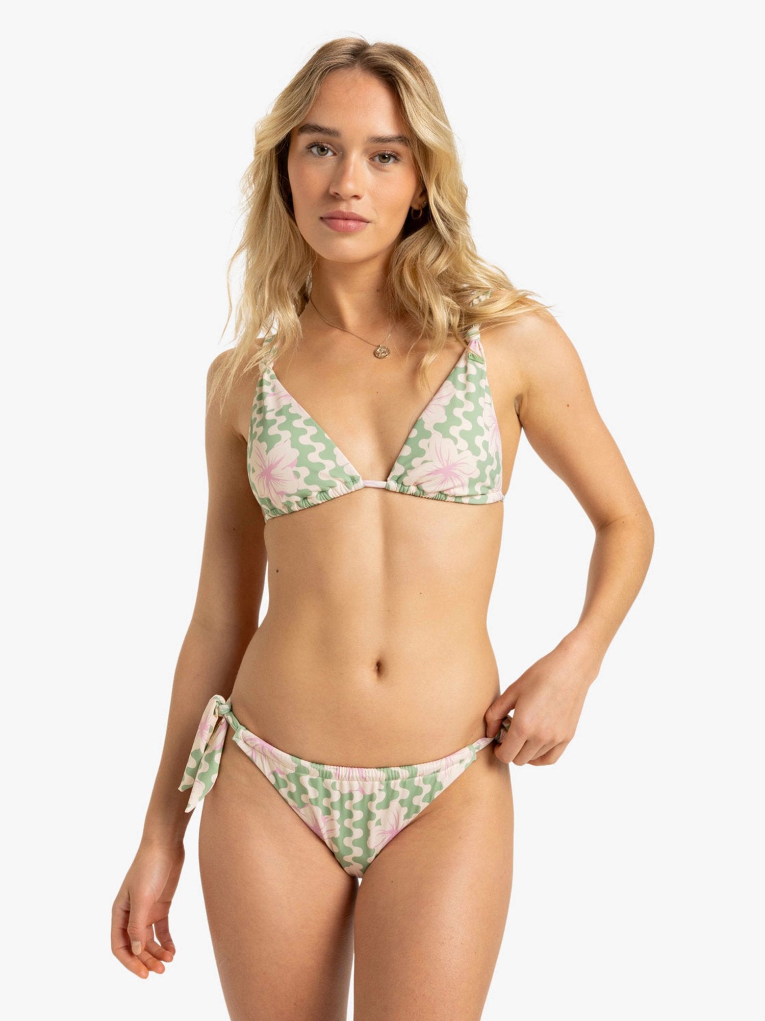 ROXY Бански 2 части HIBISCUS DAZE ELONGATED TRI ST