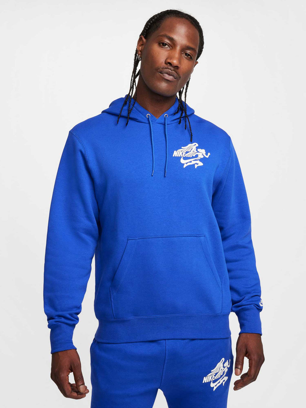 NIKE Суитшърт M NK CLUB BB PO HOODIE NVLTY