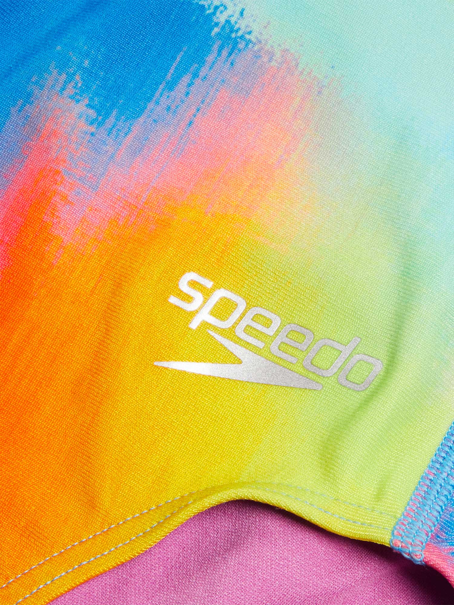 SPEEDO Цял бански GIRLS ALLOVER LANE LINE BACK