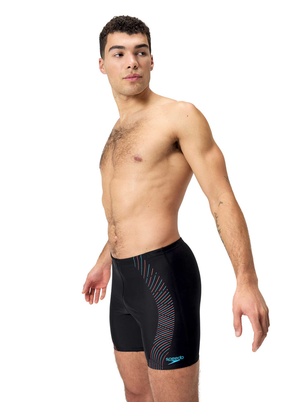 SPEEDO Бански MENS DUO LOGO PRINT MID JAMMER
